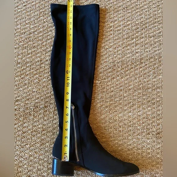 Donald J. Pliner Black Over the Knee Boots - Picture 5 of 8